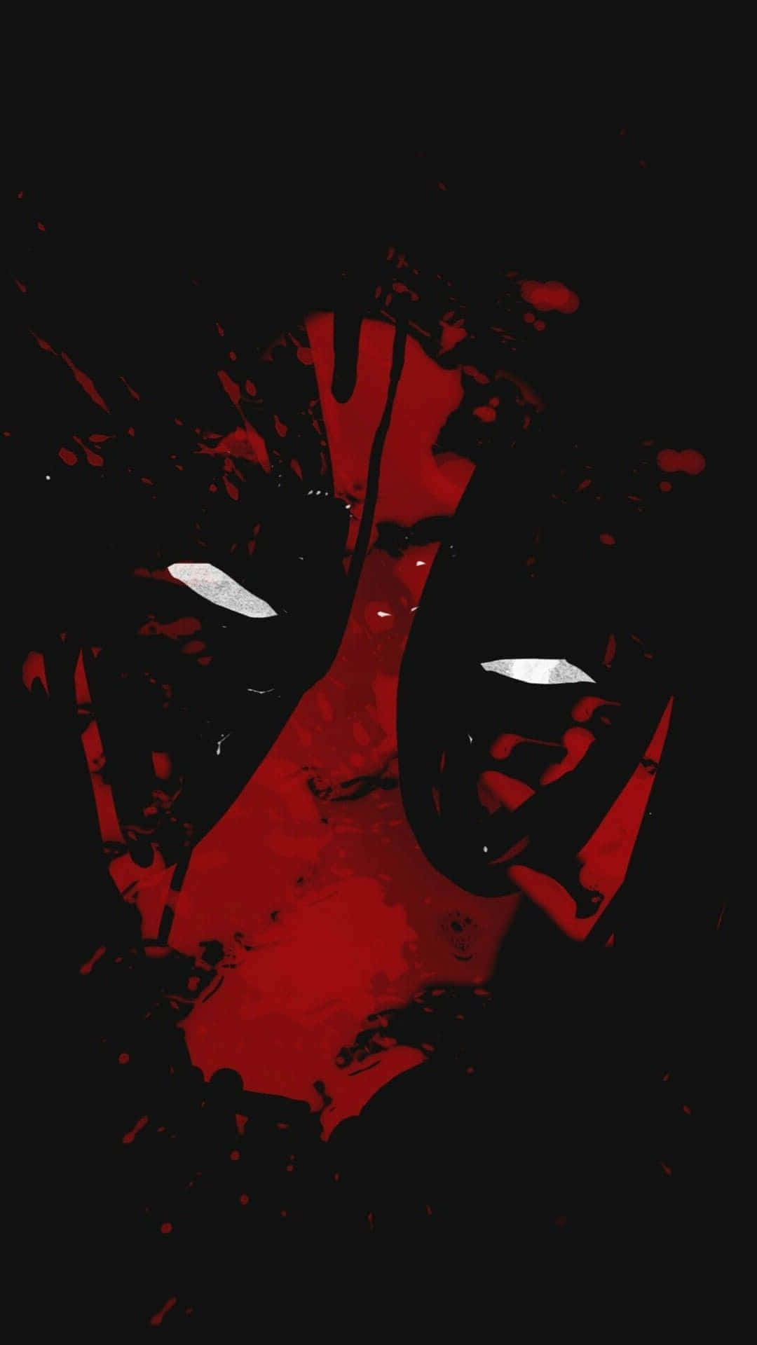 Skru dit stil op med Deadpool Iphone tapet! Wallpaper