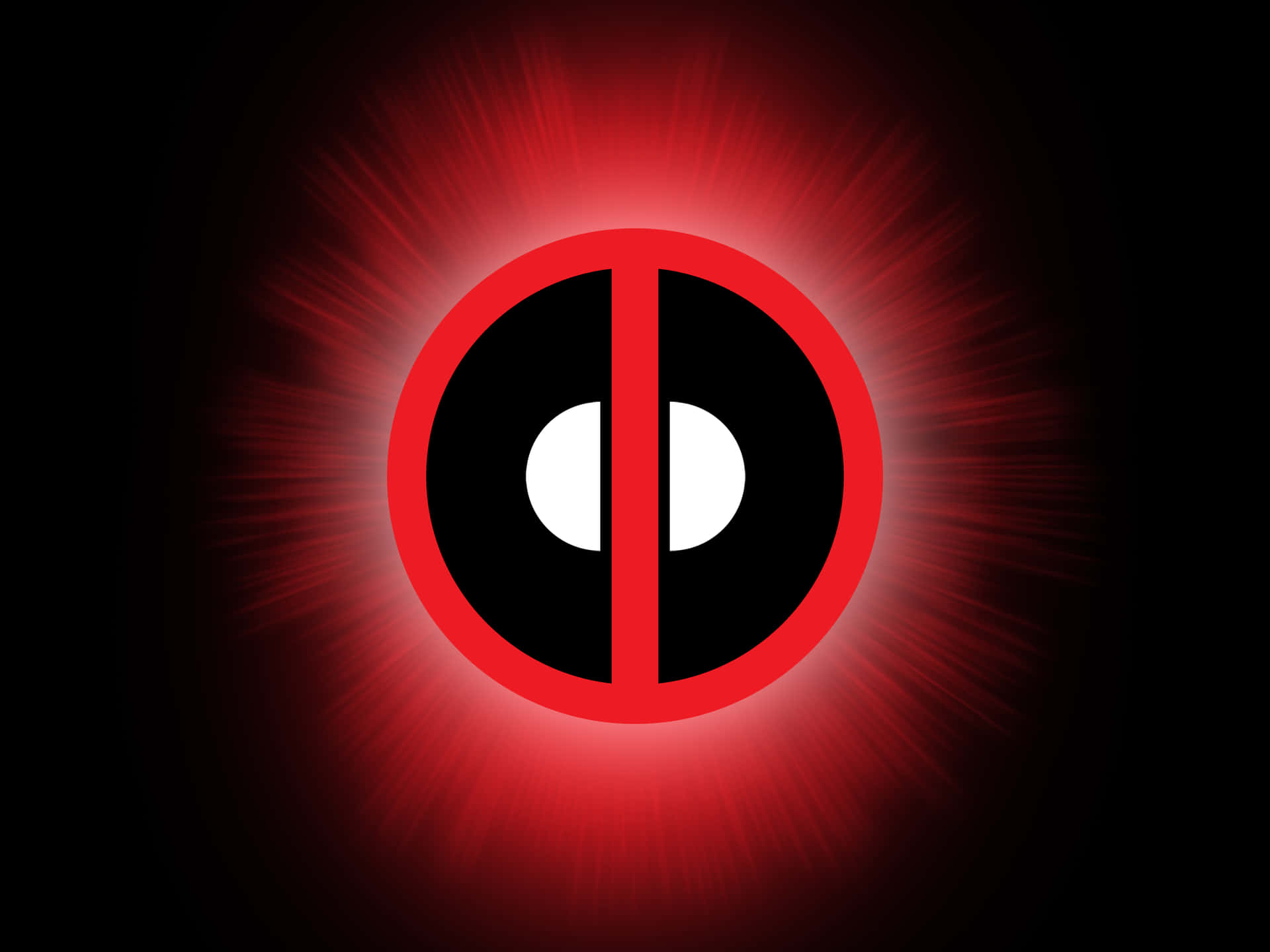 Logotiporeconstruído Do Deadpool Papel de Parede