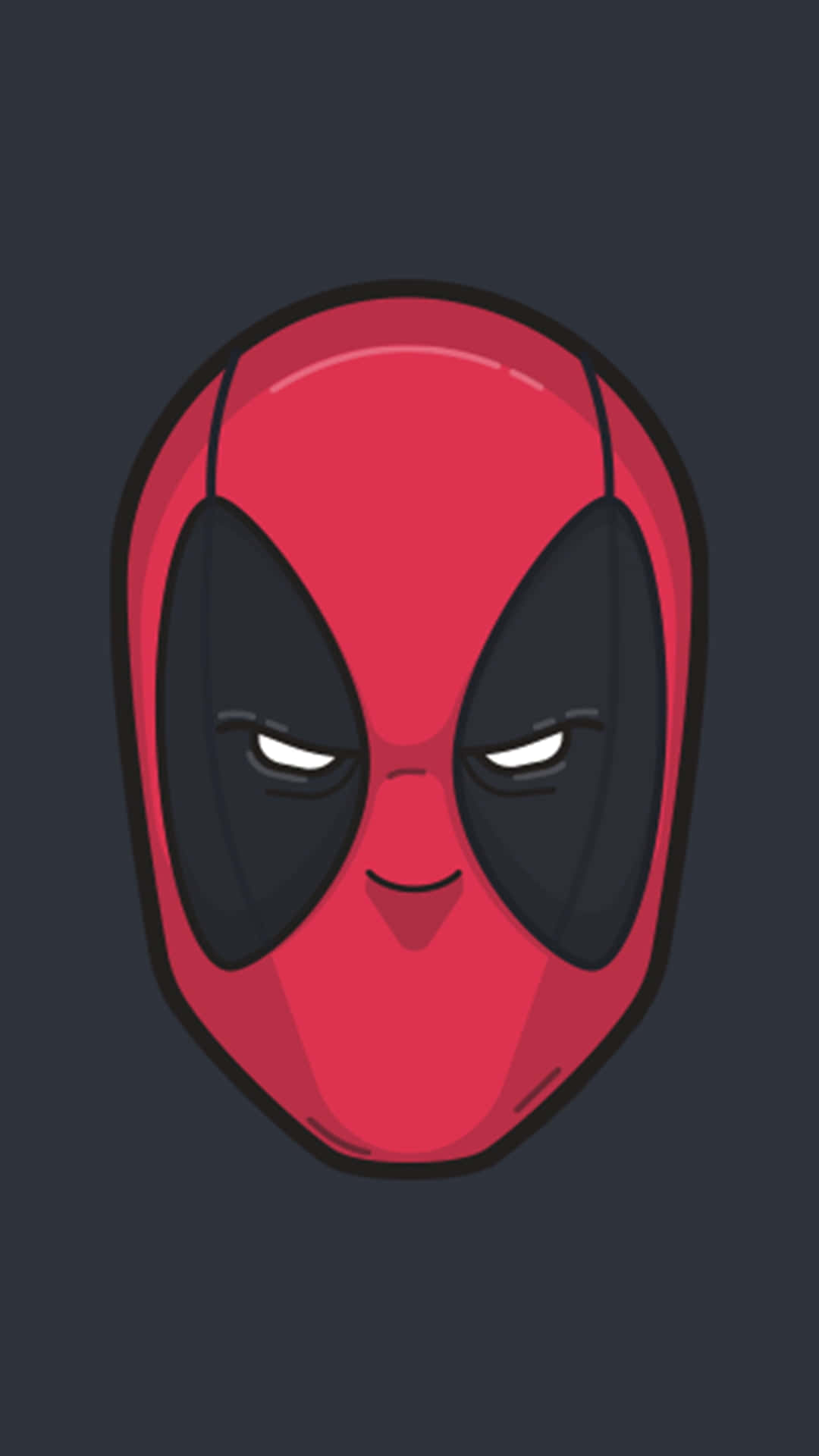 Cartoon Comic Deadpool Logo Wallpaper