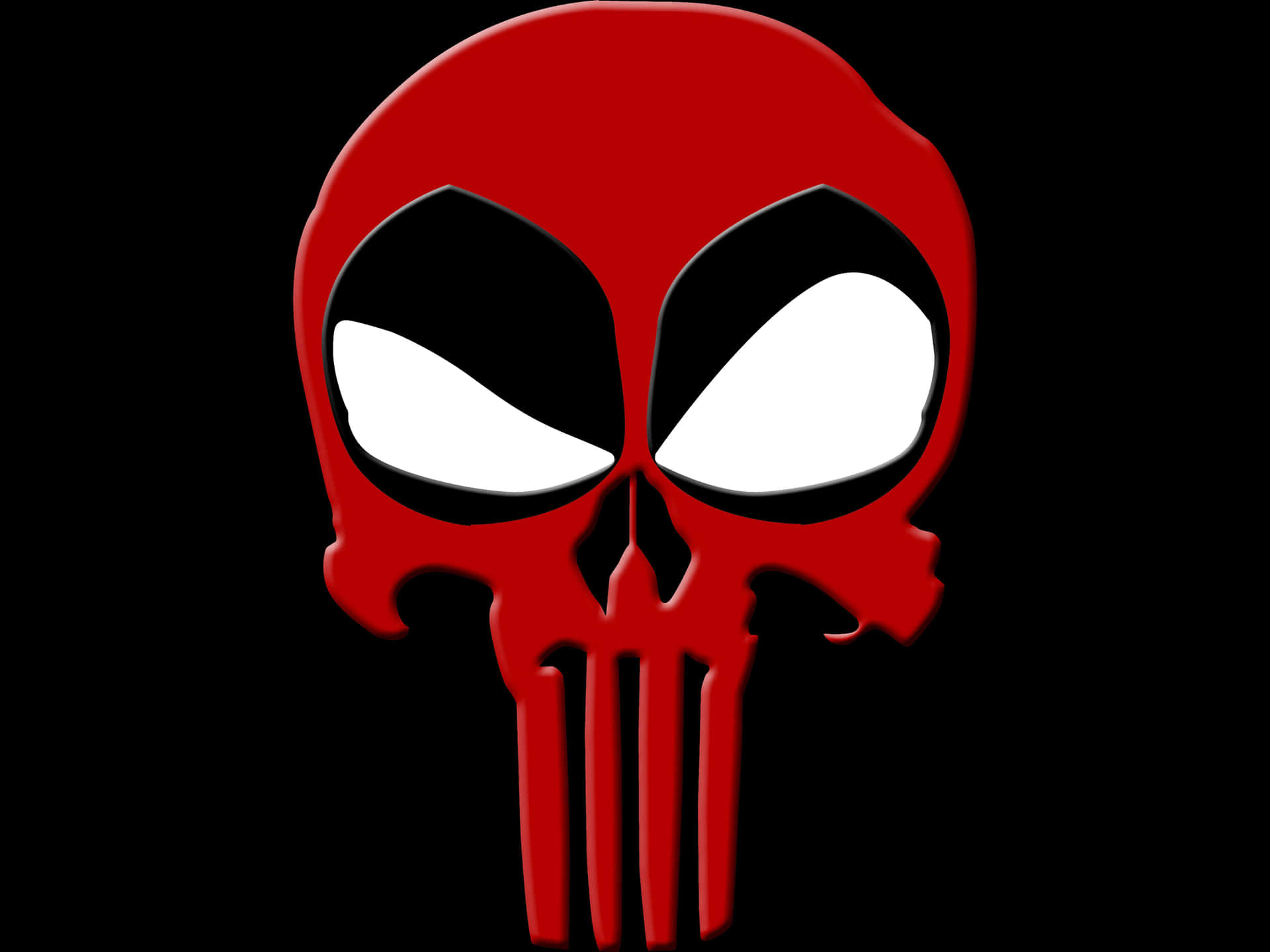 Punisher X Deadpool Logo Wallpaper