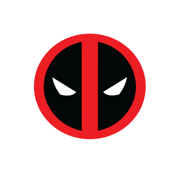 Deadpool Logo Graphic PNG