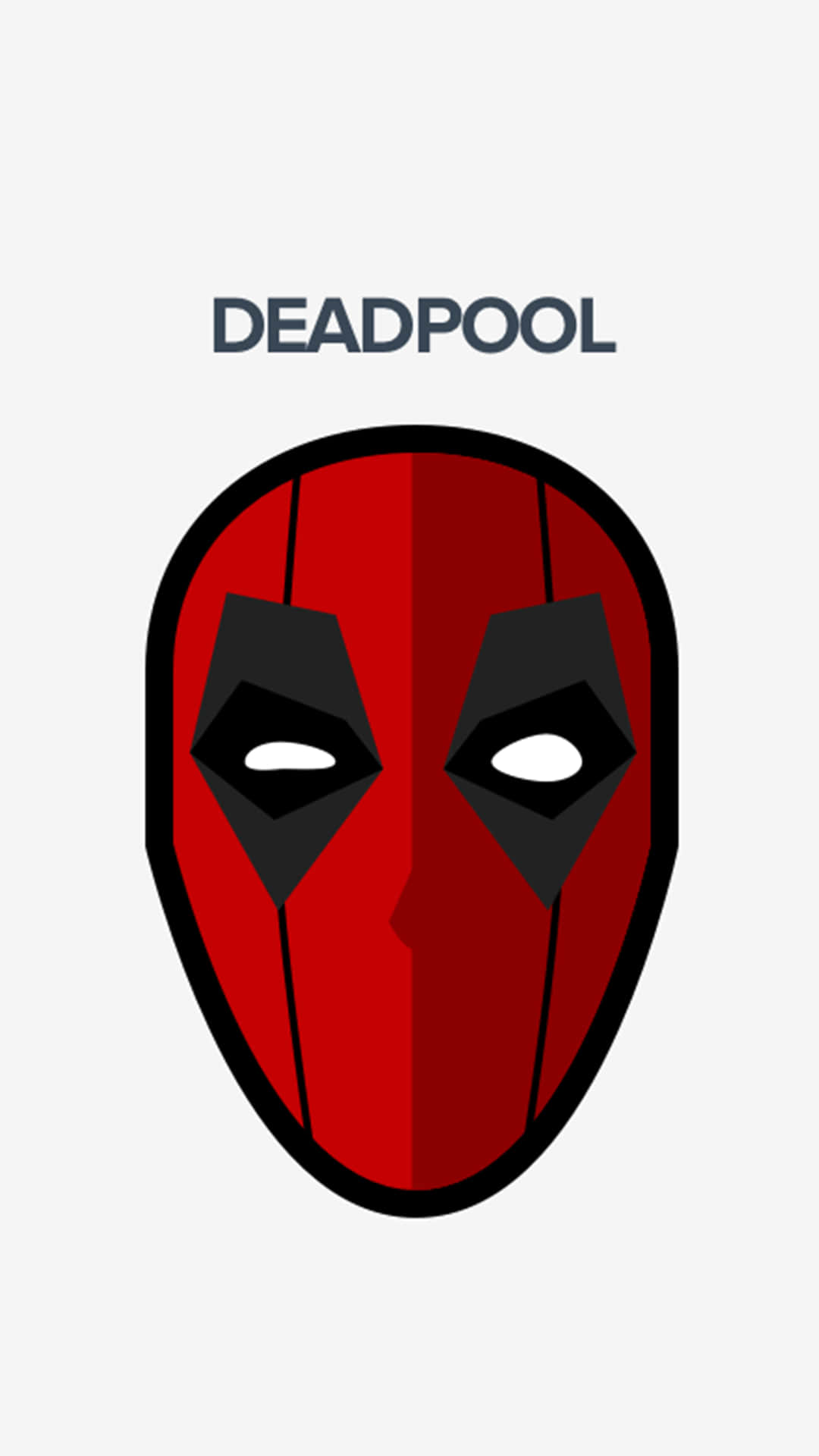 Skab Kaos Med Deadpool Logo Tapet Wallpaper