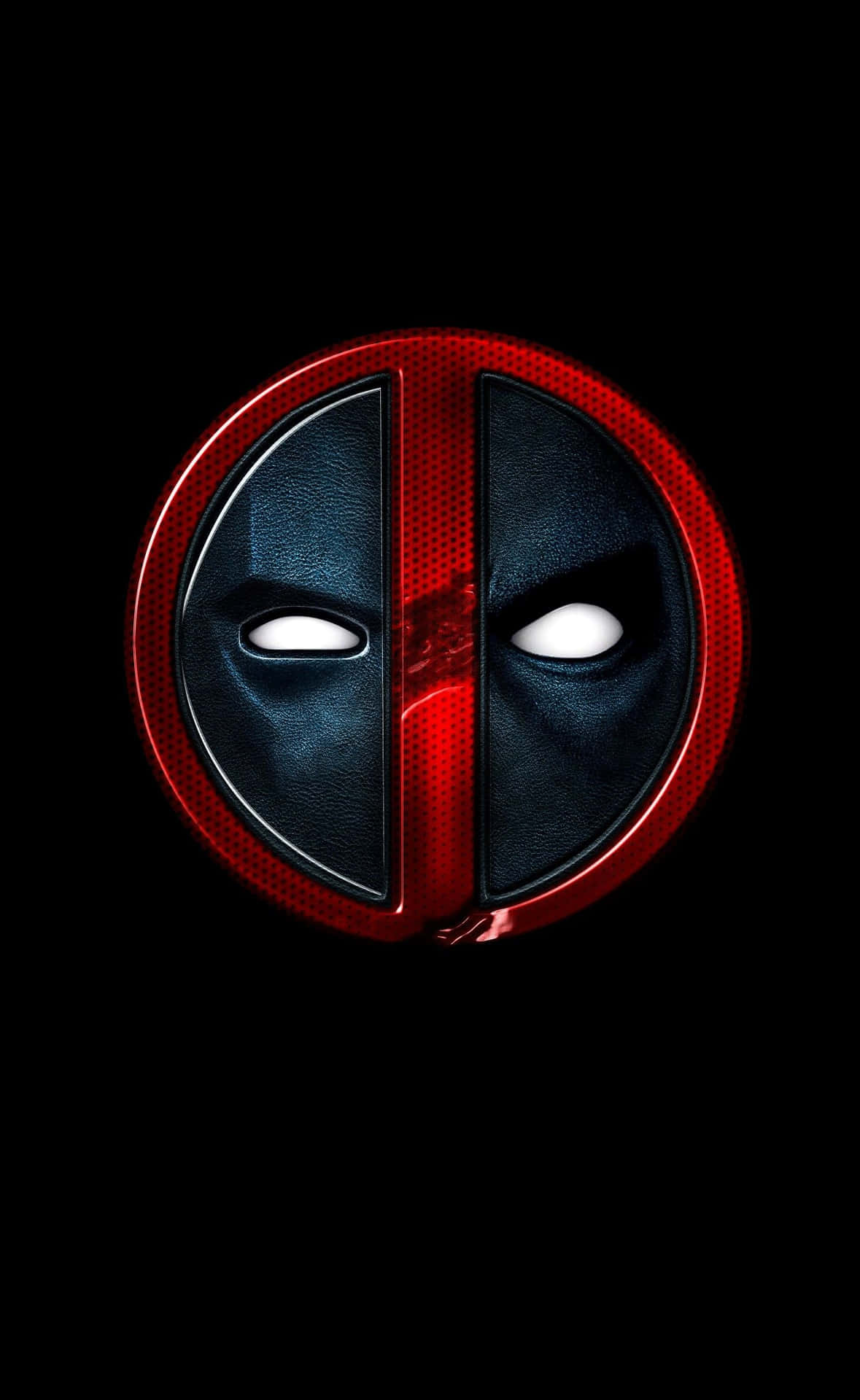 Eye Twitching Deadpool Logo Wallpaper