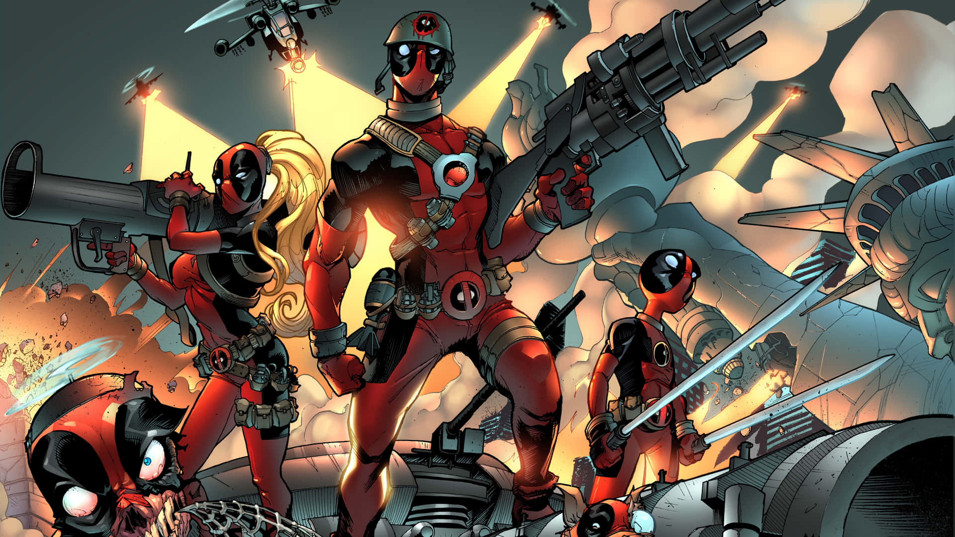 The regenerative, zany, interactive mercenary, Deadpool!