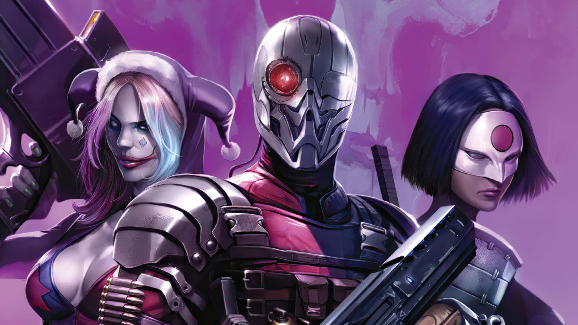 Deadshot, Harley Quinn, Katana, D C, Personages Achtergrond