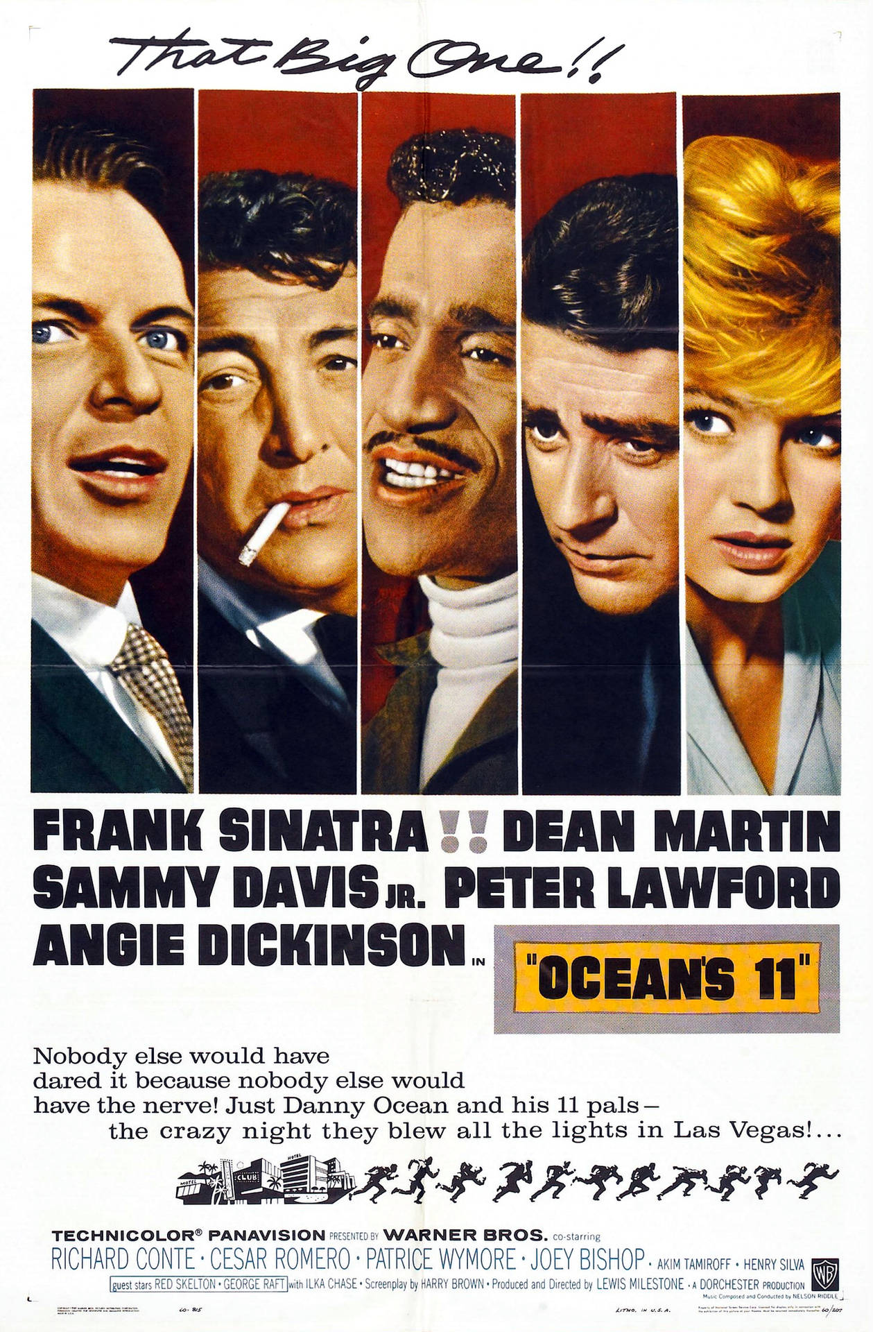 Deanmartin Ocean's 11 Poster = Poster Di Dean Martin In Ocean's 11 Sfondo