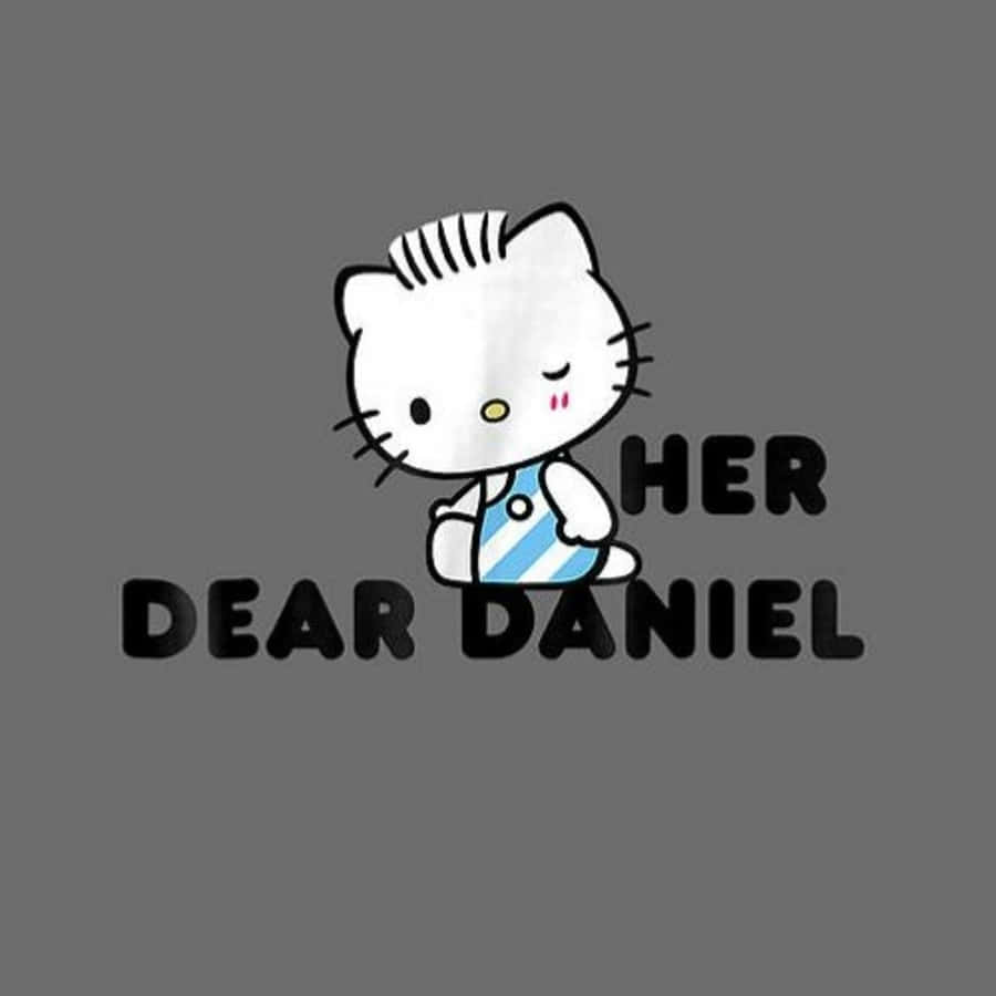 Dear Daniel looking dashing in trendy outfit Wallpaper