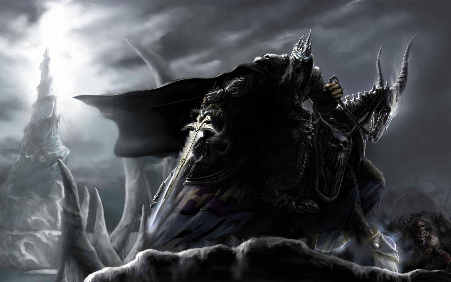 Death Knight Dark Lich King Wallpaper