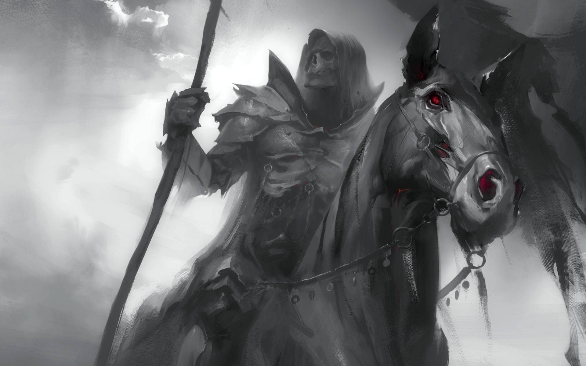Death Knight Horseman Wallpaper