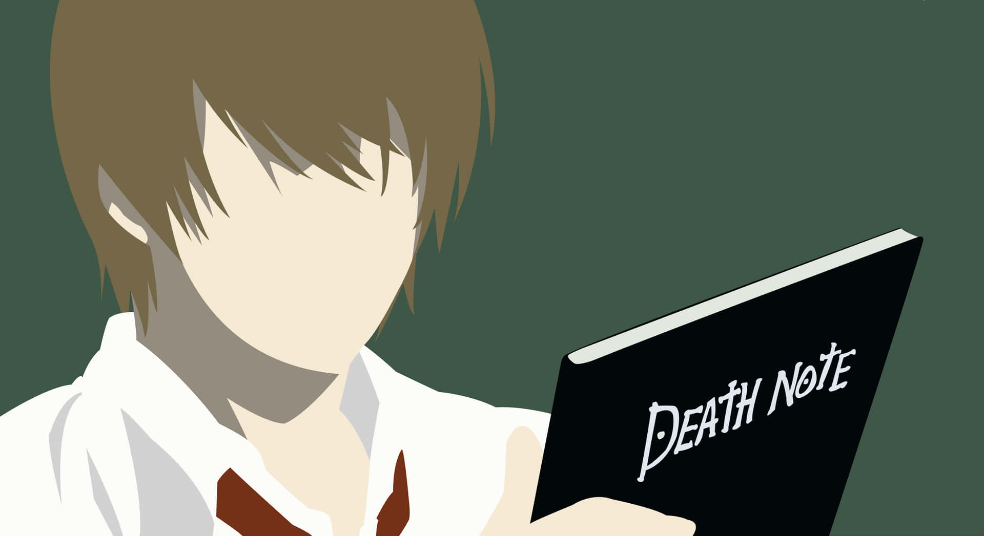 Uncover the secrets of the Death Note with Light Yagami Wallpaper