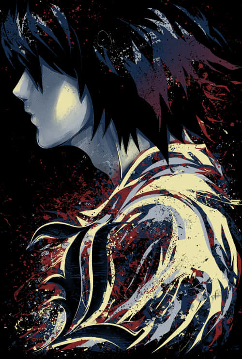 Death Note Abstract Art PNG