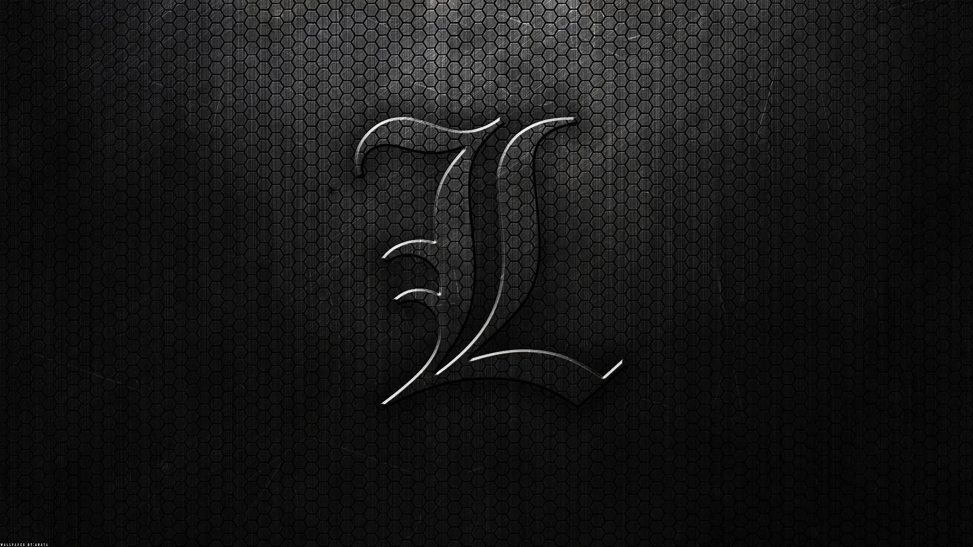 Death Note Aesthetic With L's Name Wallpaper