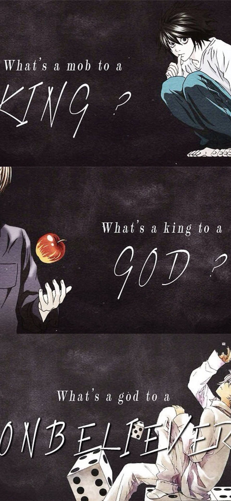 Unlock the hidden mysteries of Death Note with a dark and mysterious aesthetic. Wallpaper