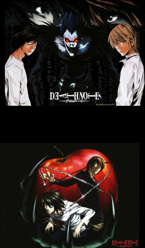 Death Note Ryukand Characters PNG