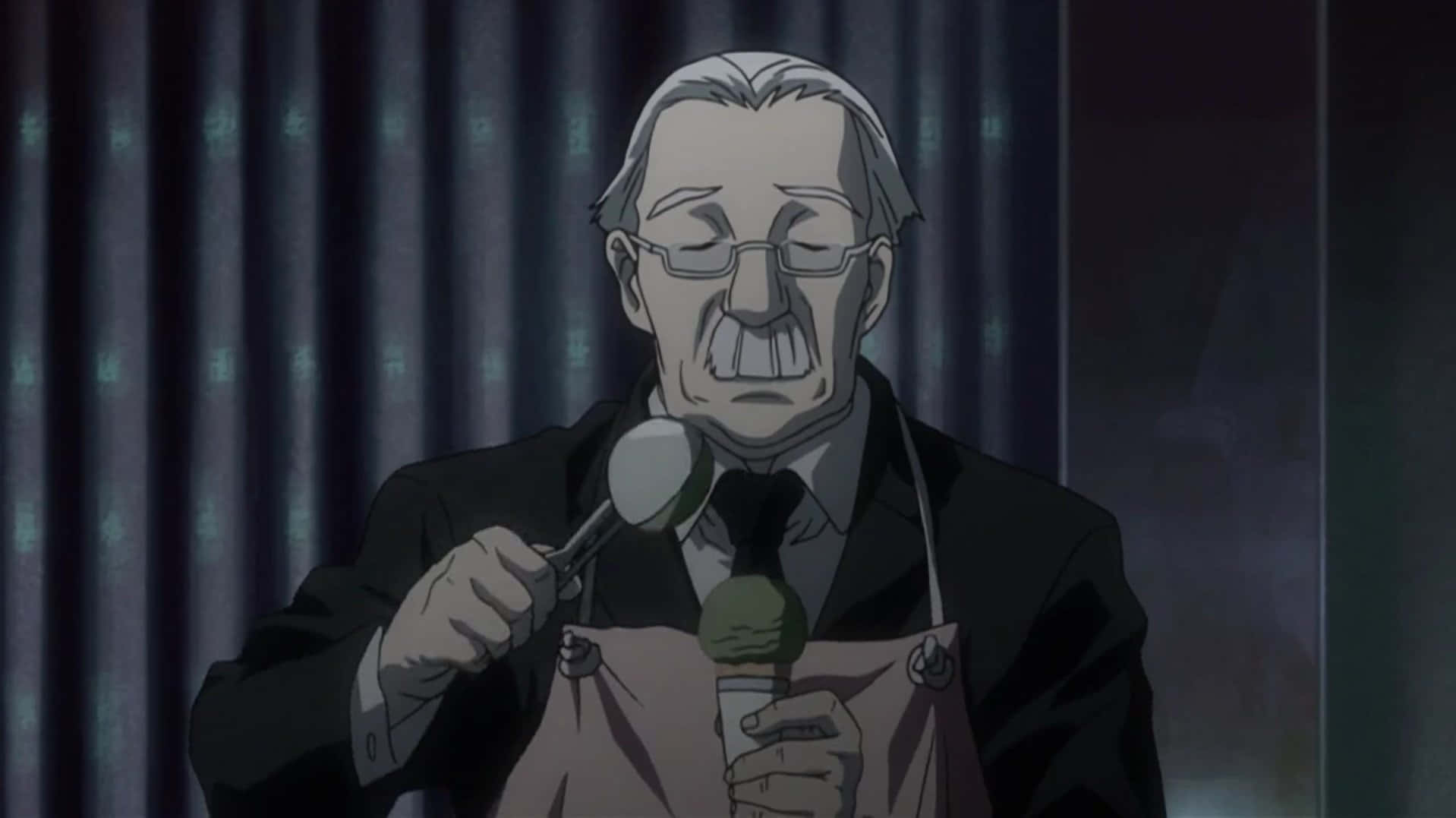 Watari - The Genius&Mysterious Assistant from Death Note Wallpaper
