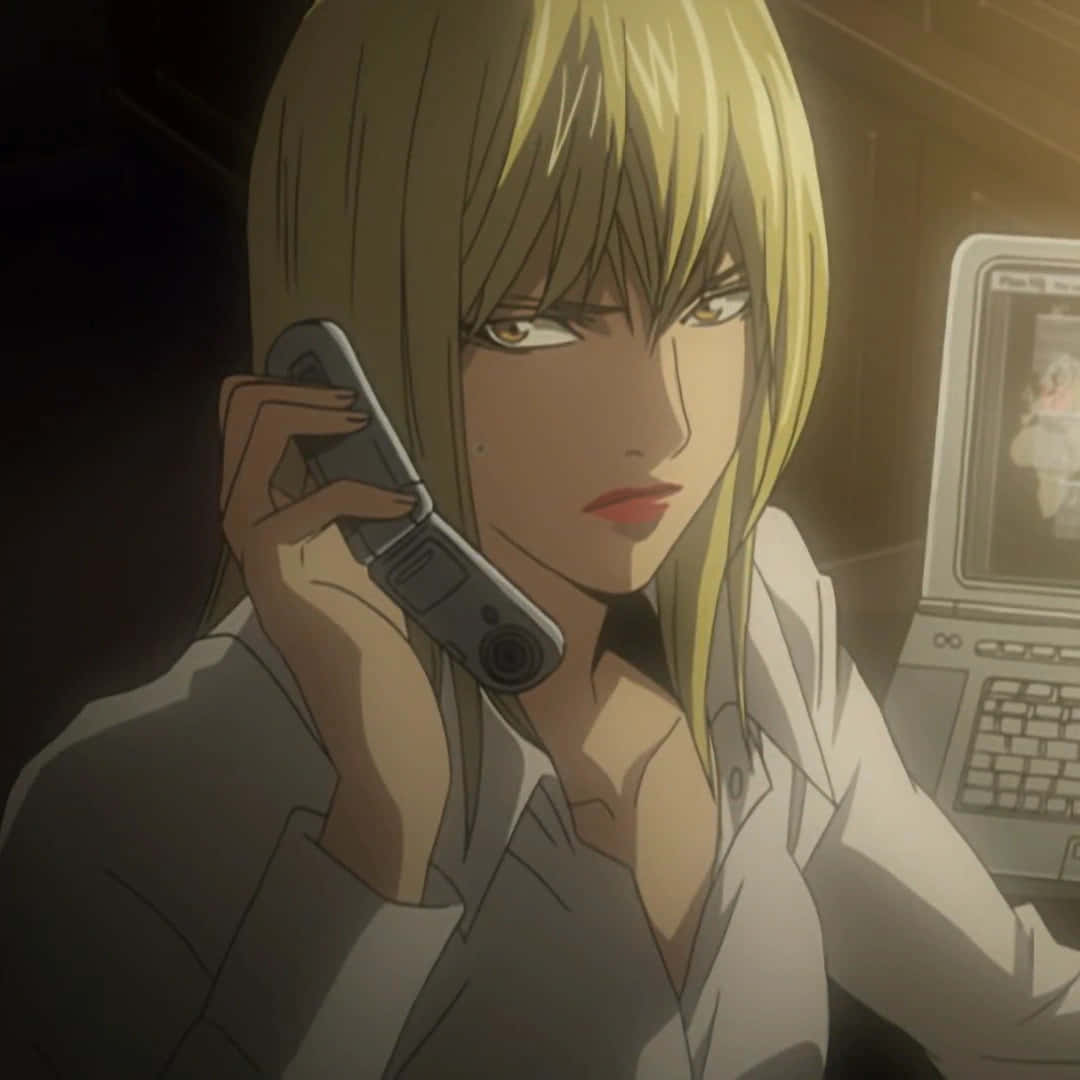 Intelligent infiltrator Wedy from the Death Note series. Wallpaper