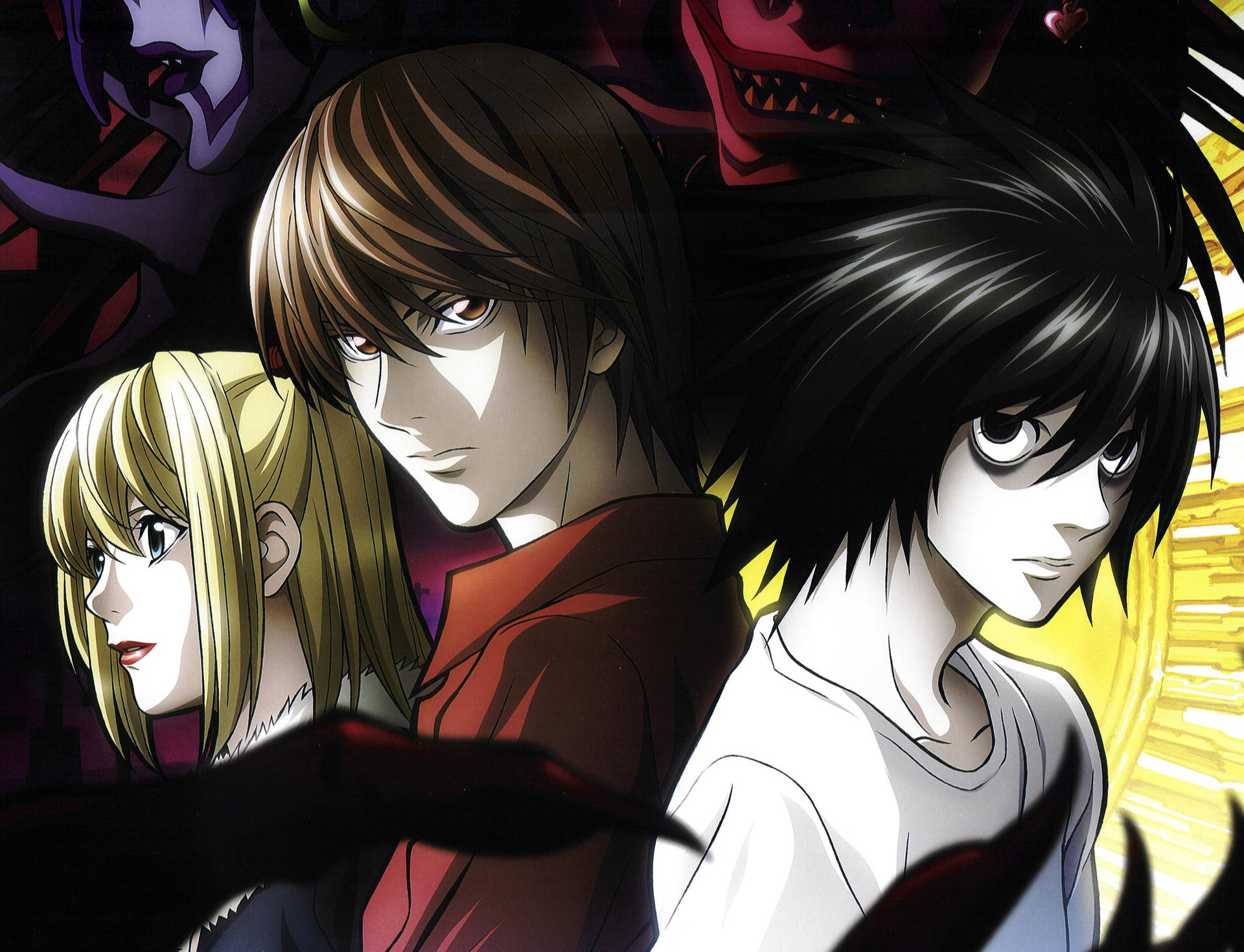 Death Note With L Promo Wallpaper