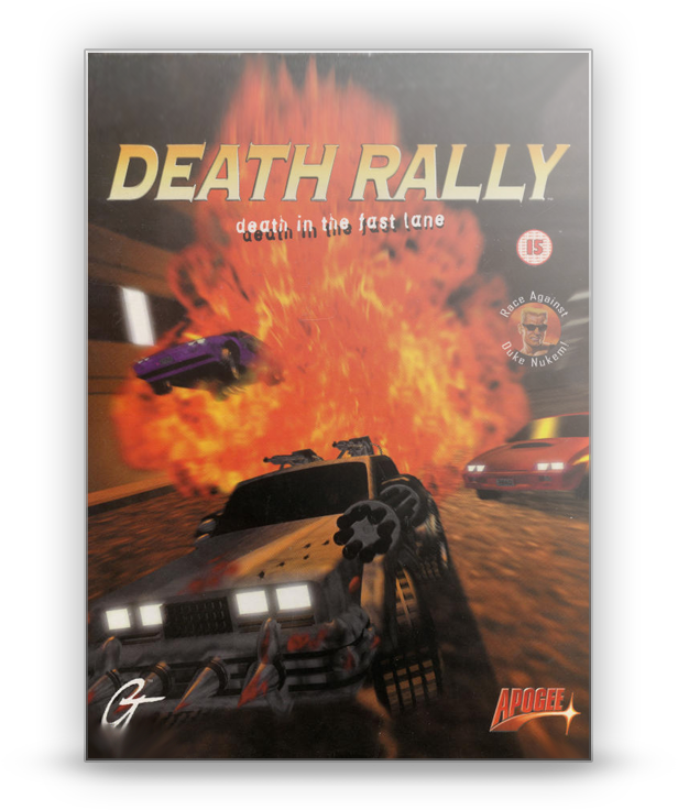Death Rally Game Cover Art PNG
