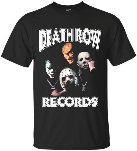 Death Row Records Horror Mashup T Shirt PNG