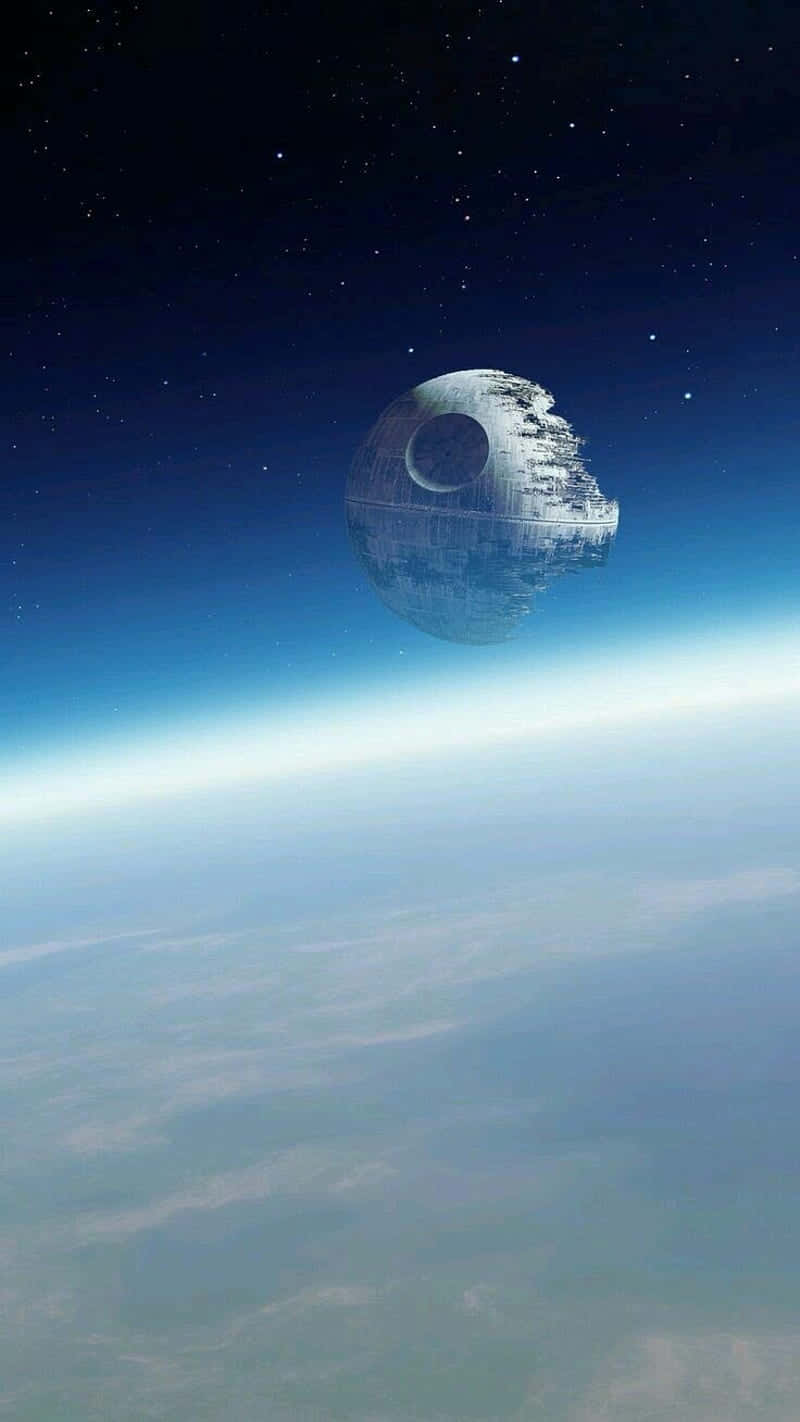 The Dreaded Death Star looms ominously in the night