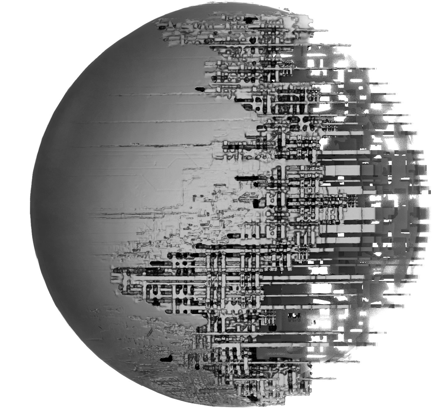 Death Star Iconic Structure PNG