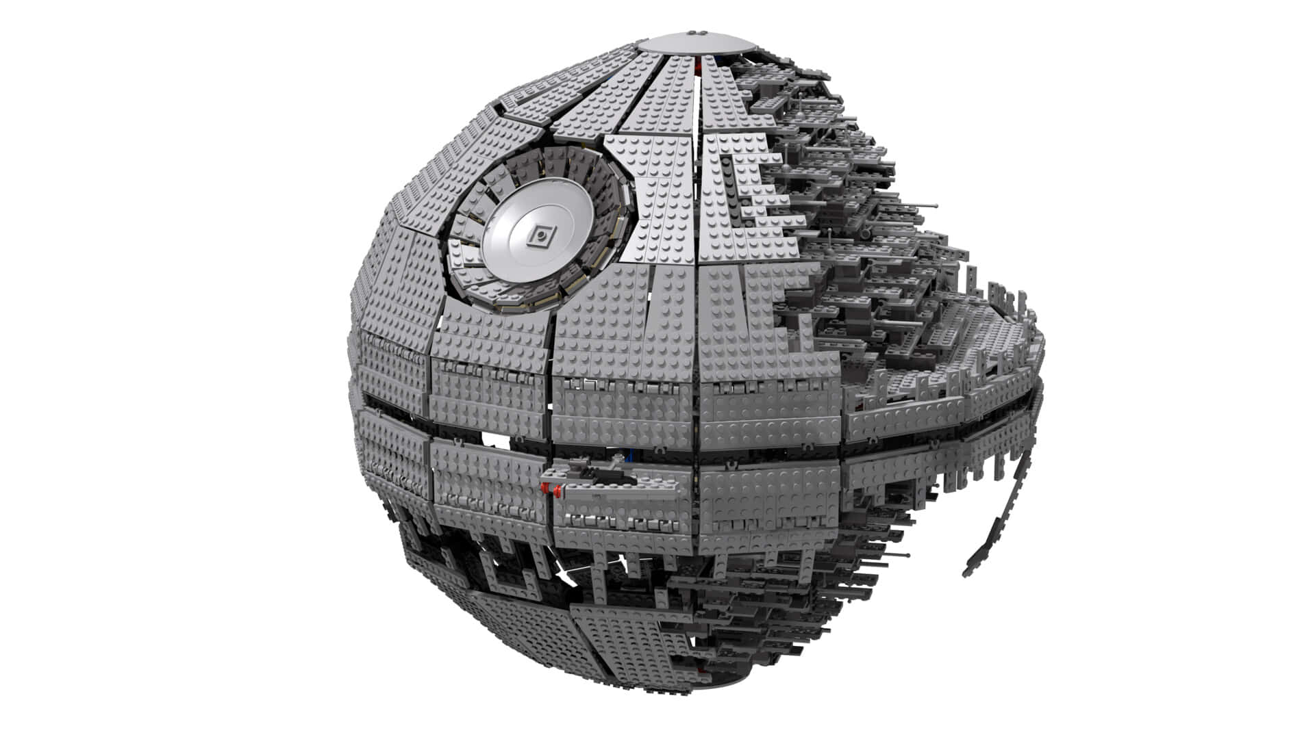 The Devastating Might of the Death Star II Wallpaper