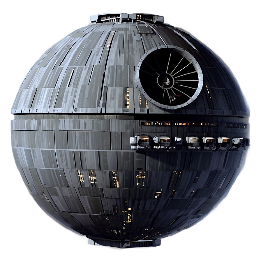 Death Star Orbital Station Png 05252024 PNG