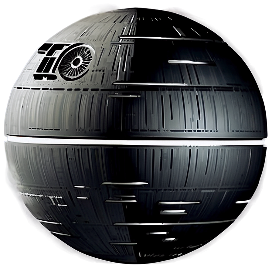 Death Star Silhouette Png Lua PNG