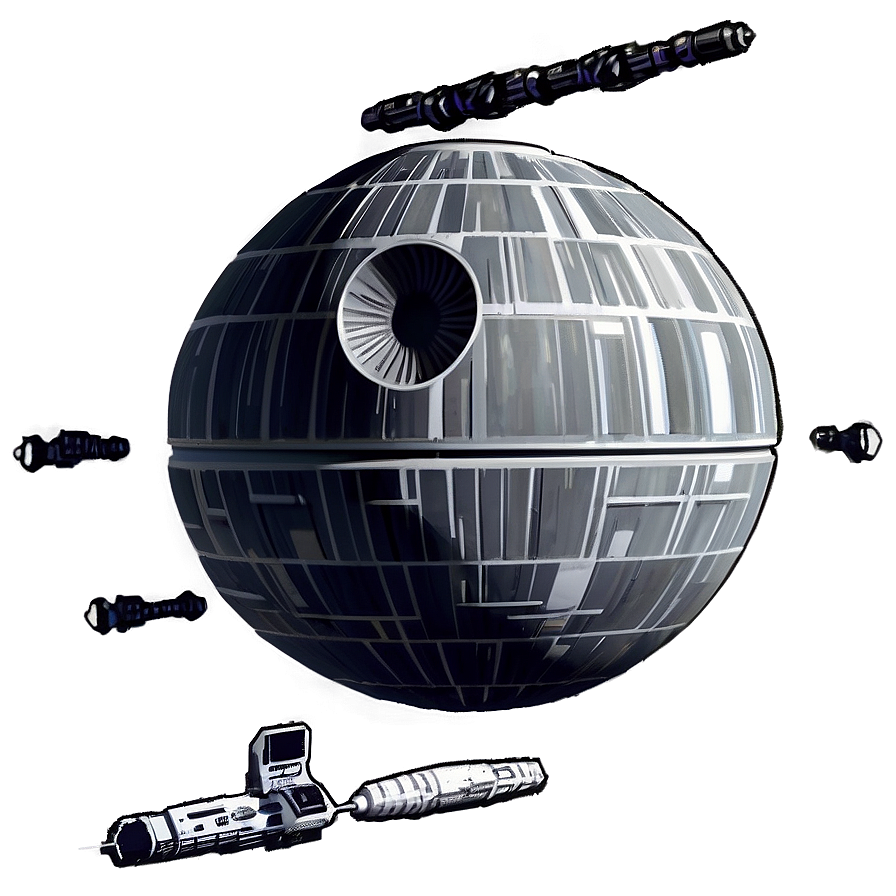 Death Star Spacecraft Png Gqn PNG