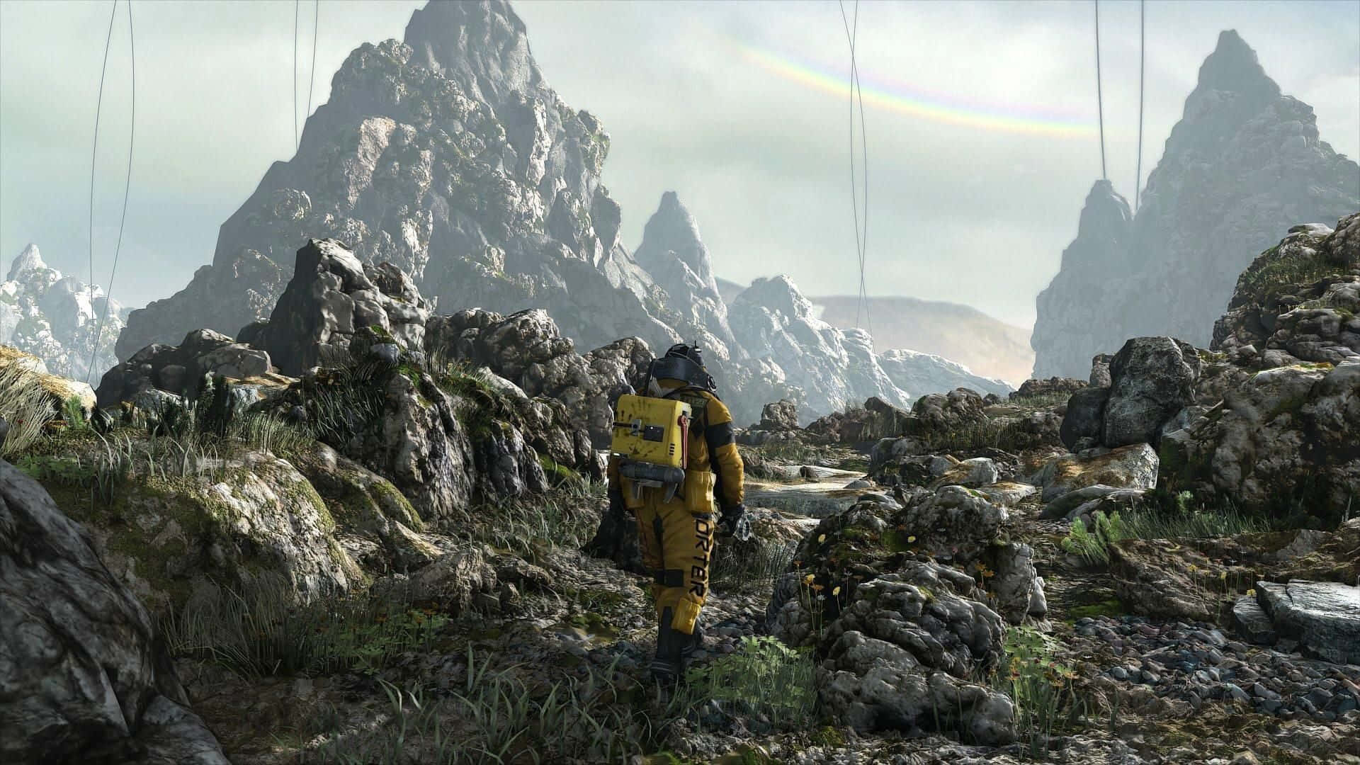 Discover a new world of unique and thrilling connections in Death Stranding Wallpaper