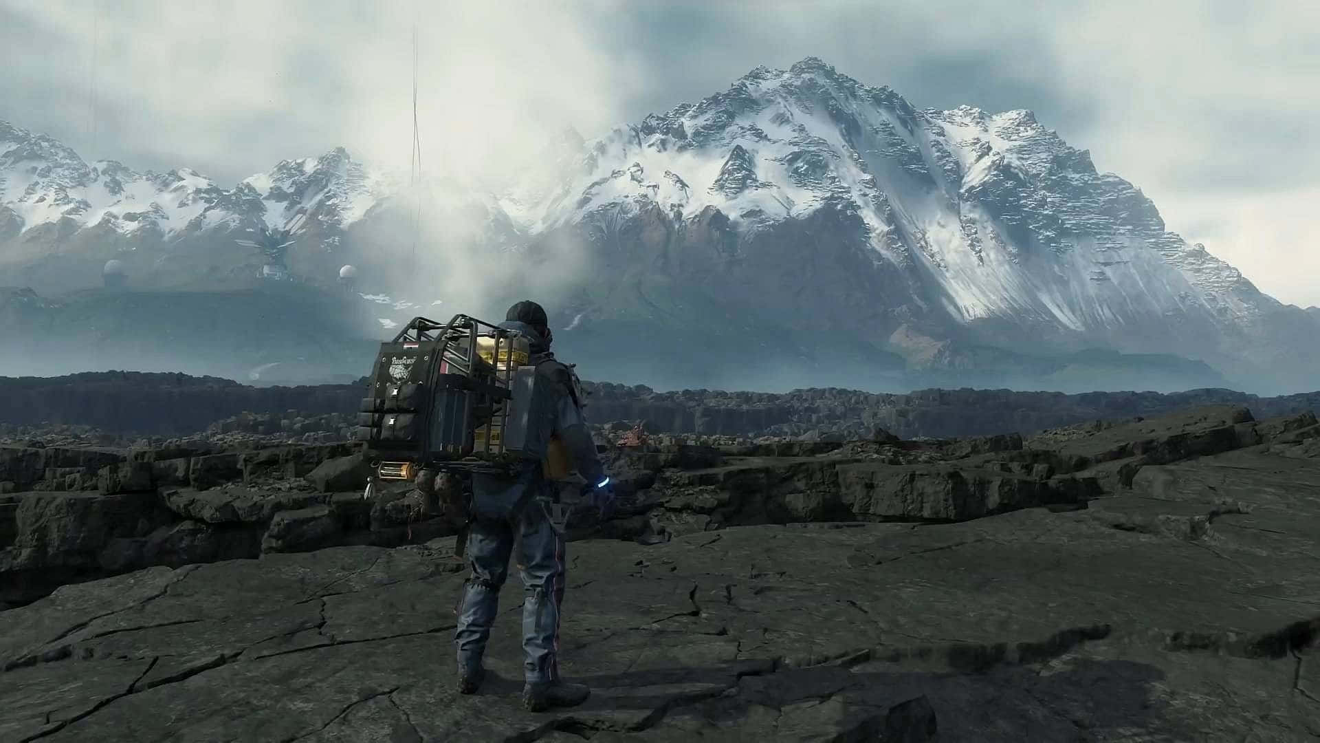 Take on a world plagued by supernatural creatures in Death Stranding Wallpaper
