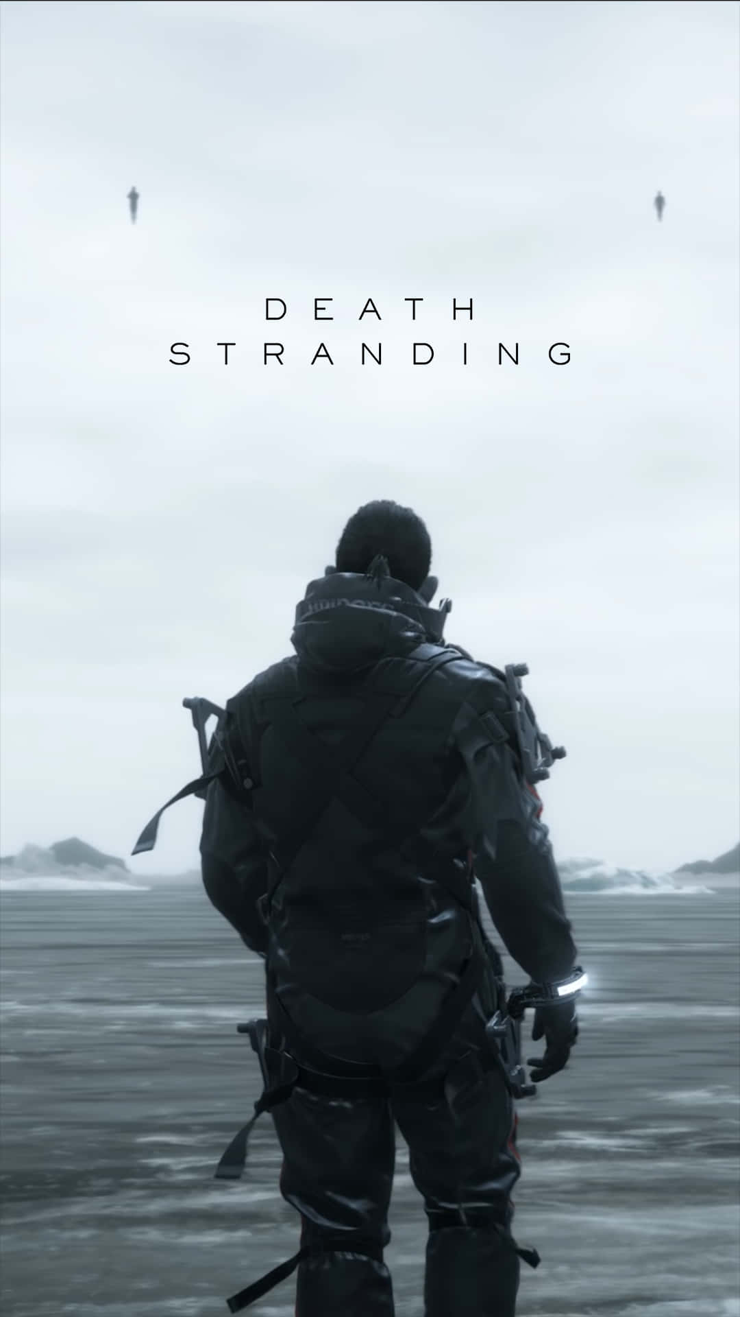 Explore the Expansive Terrain in the Mobile Adventure Game of Death Stranding Wallpaper