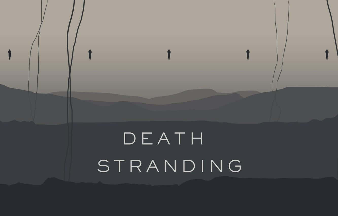 Deathstranding Pc Spiel Poster Wallpaper