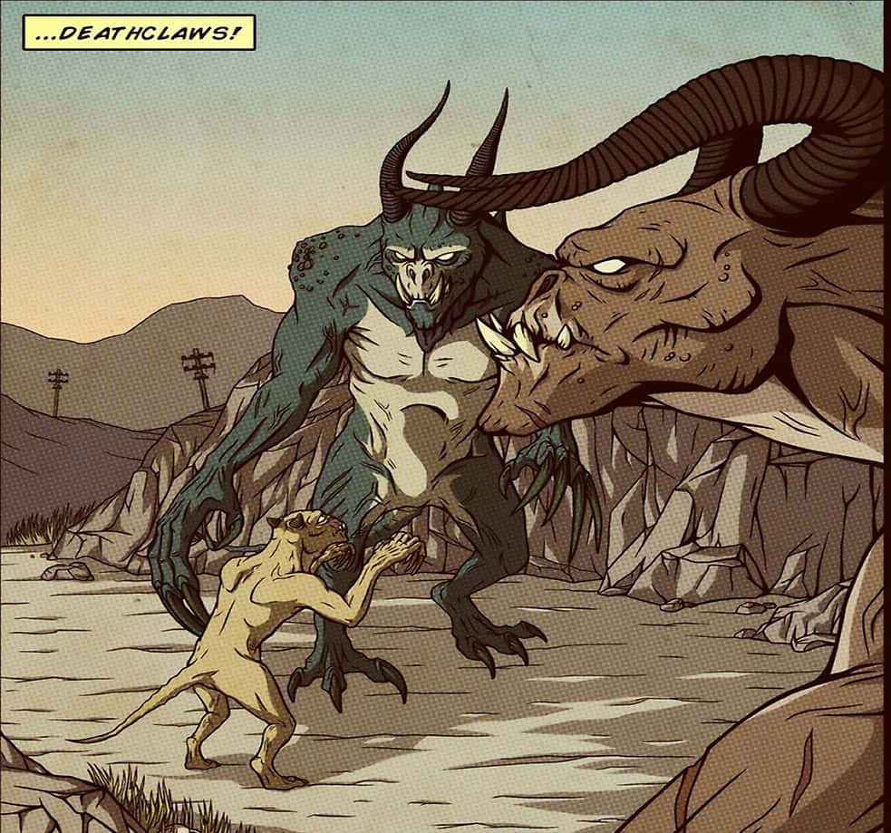 Savage Deathclaw by JustInspired on DeviantArt