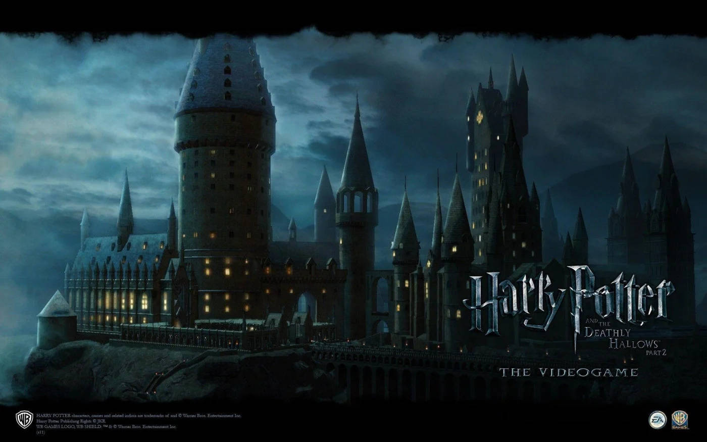Wallpaper - Dødly Hallows Spil Harry Potter iPad Tapet Wallpaper