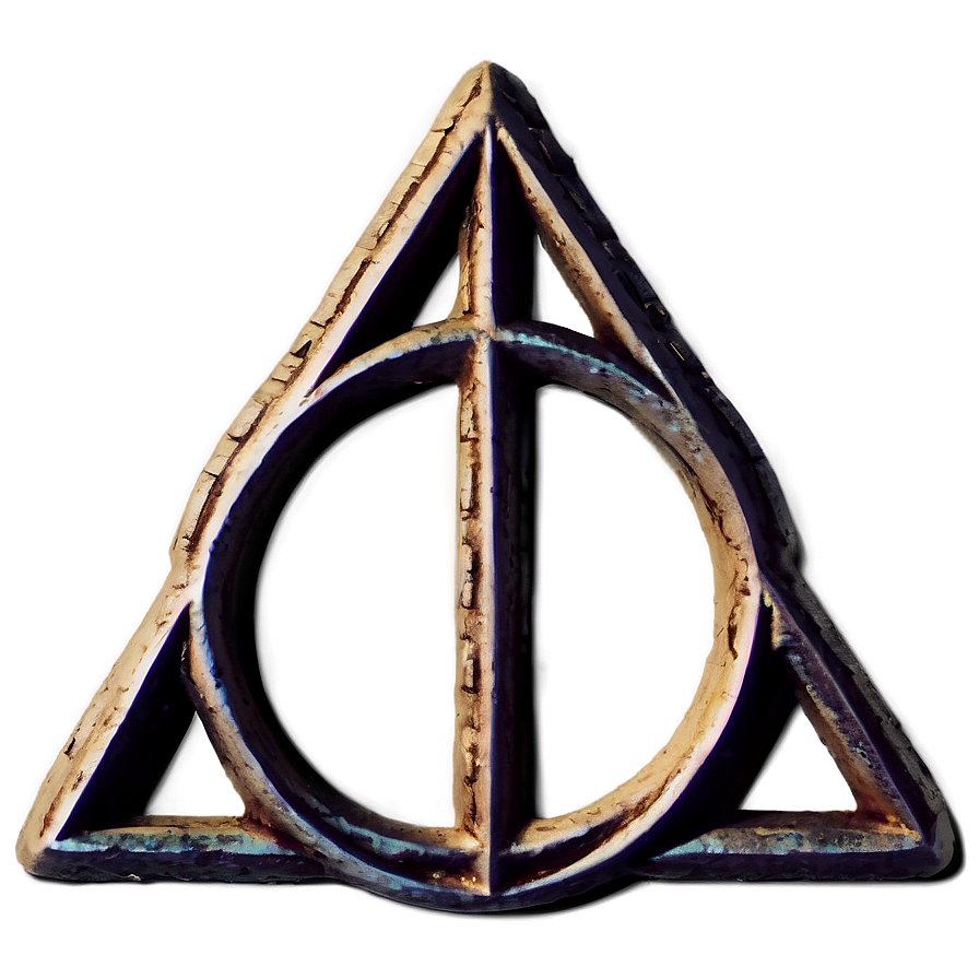 Deathly Hallows Sign Png 05032024 PNG