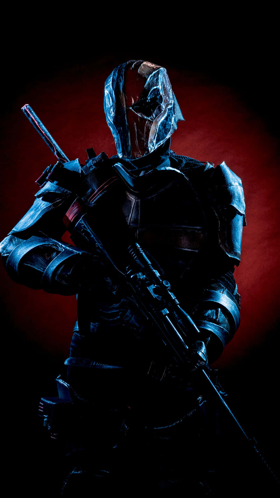 "Deathstroke, mercenary for hire and master of strategic combat."