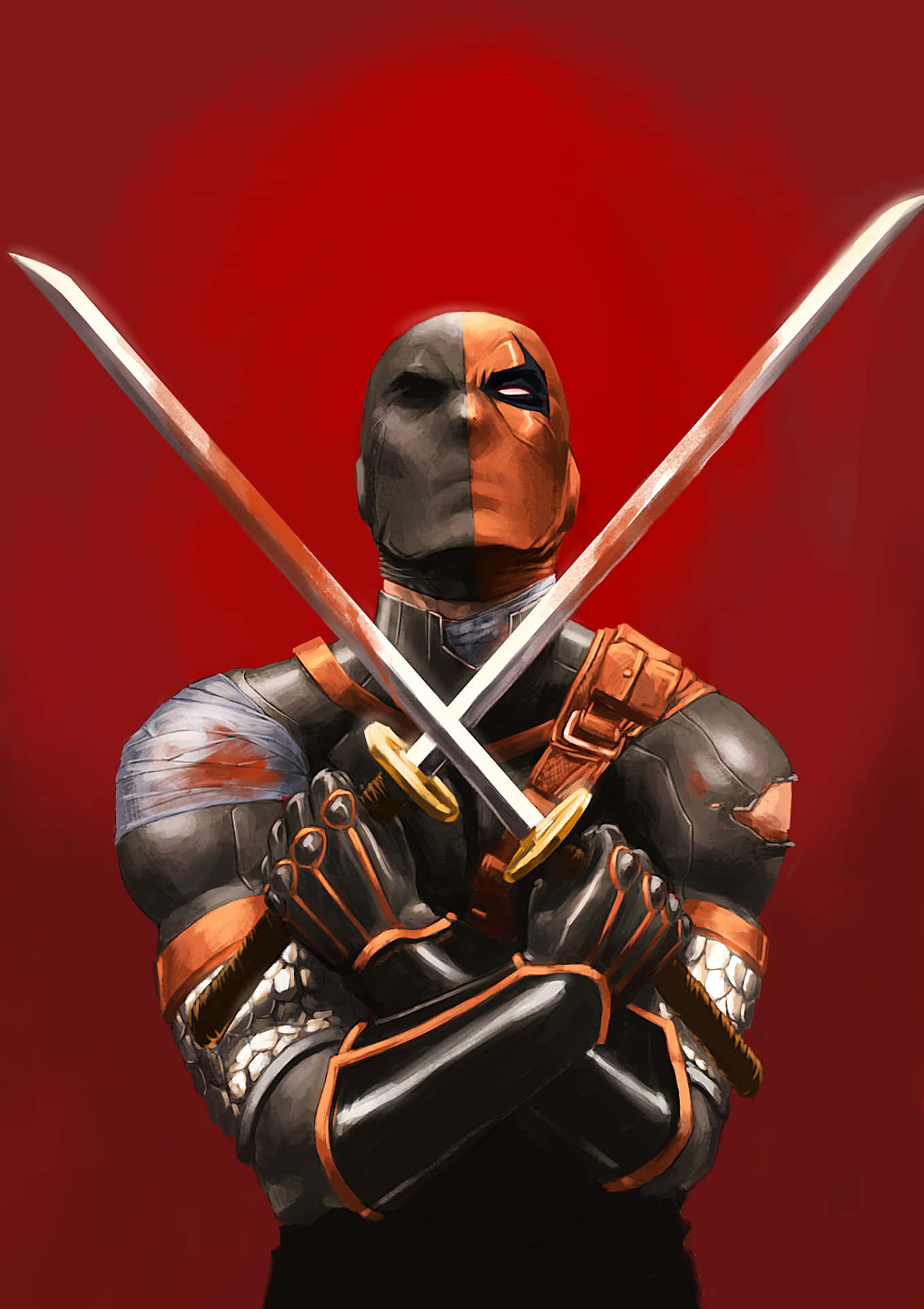 The darkness of Deathstroke