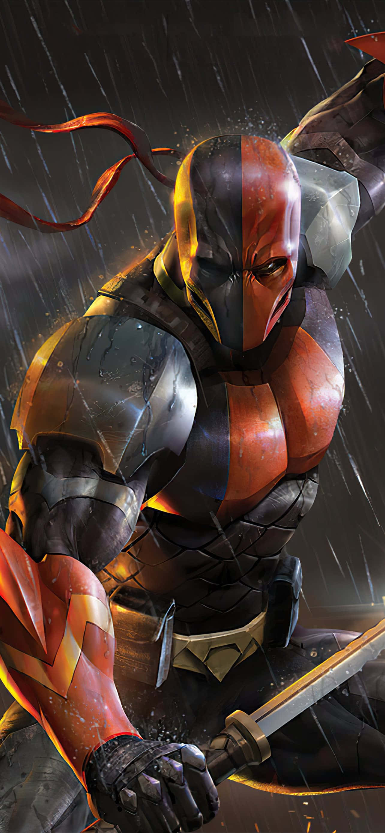 Deathstroke is a relentless assassin, ready to take down any obstacles in his way