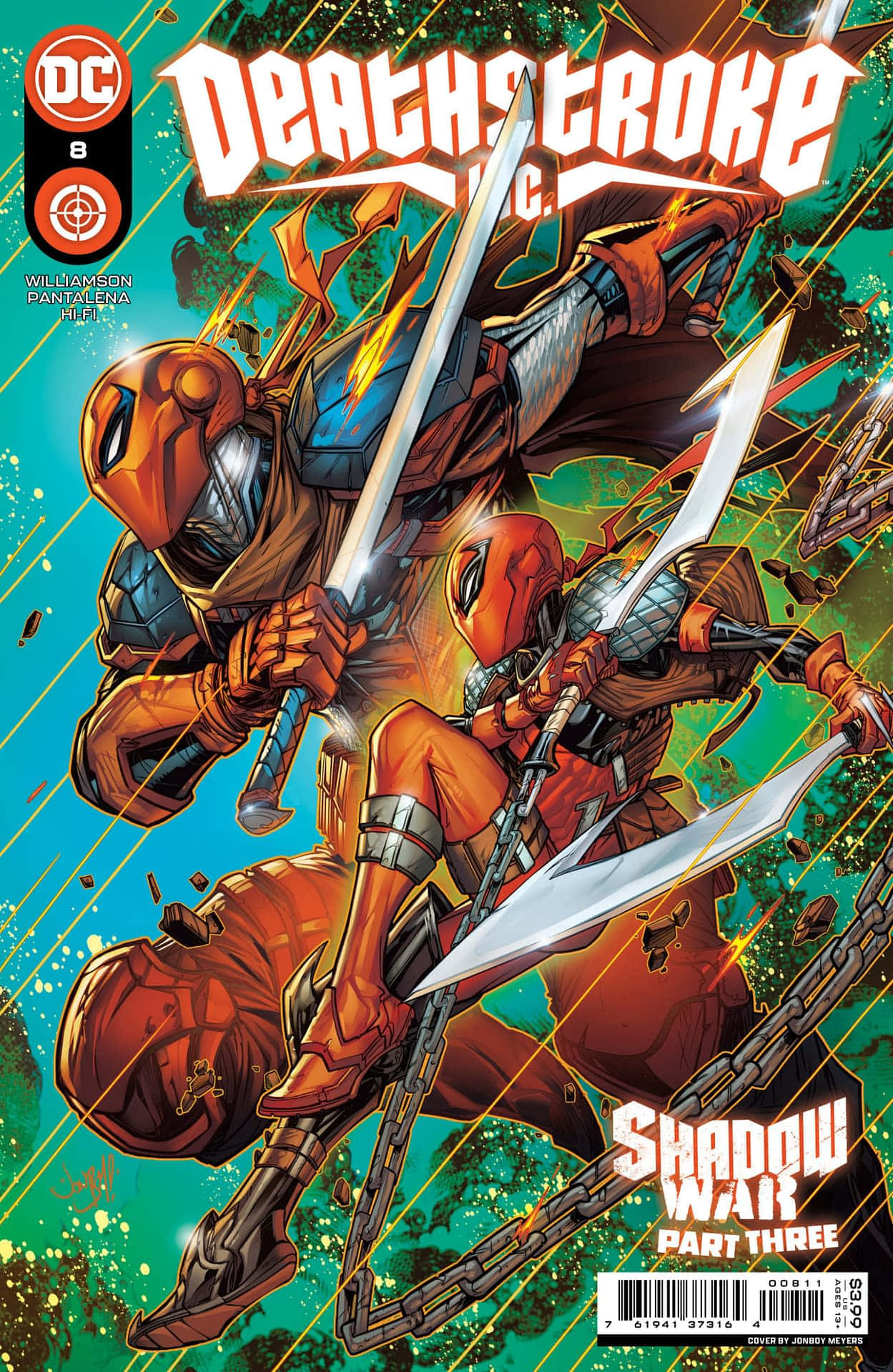 The Cold Steel of Deathstroke Faithfully Severe