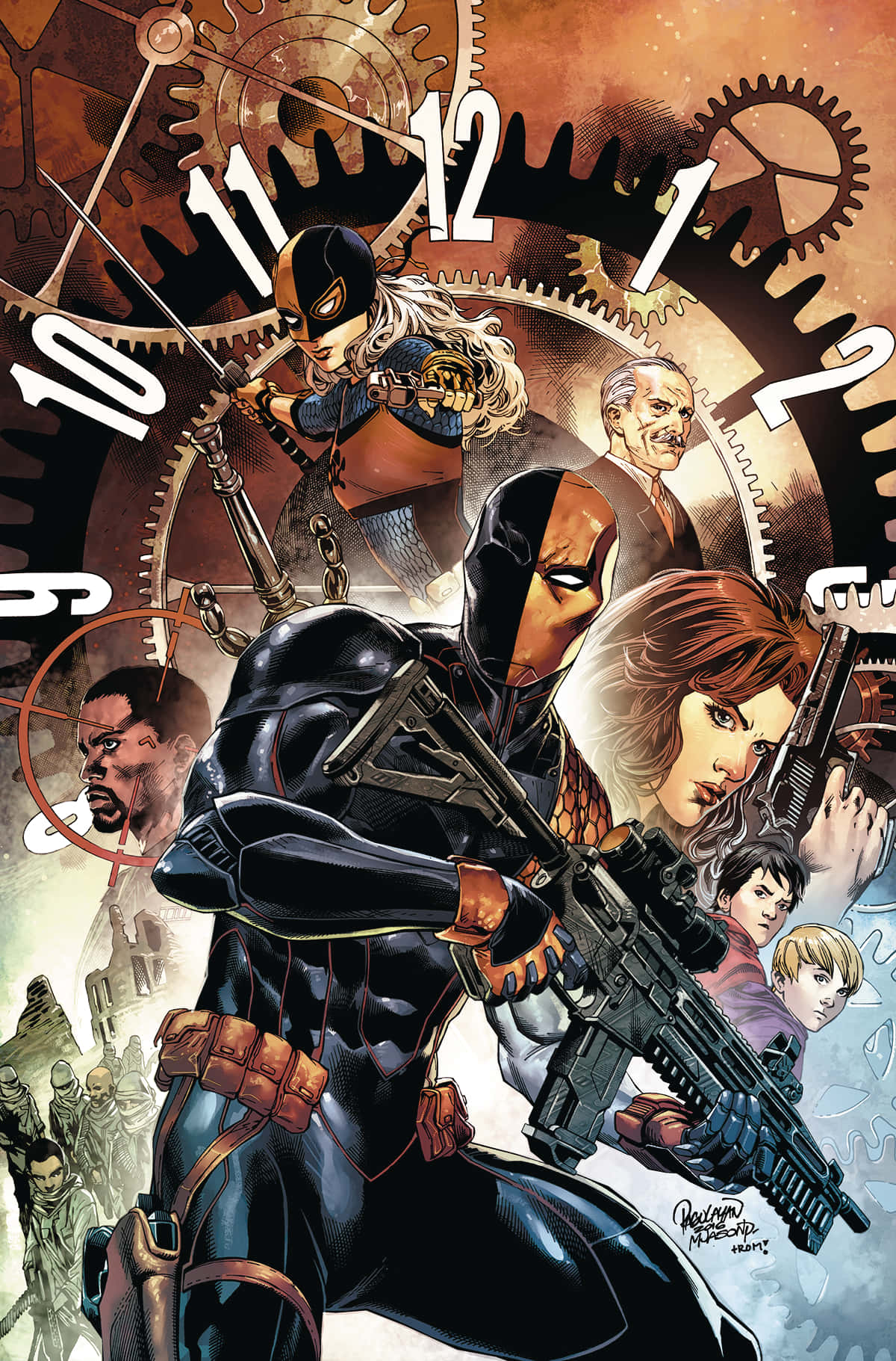 Witness the Unstoppable Force of DC Comics' Legendary Assassin: Deathstroke!