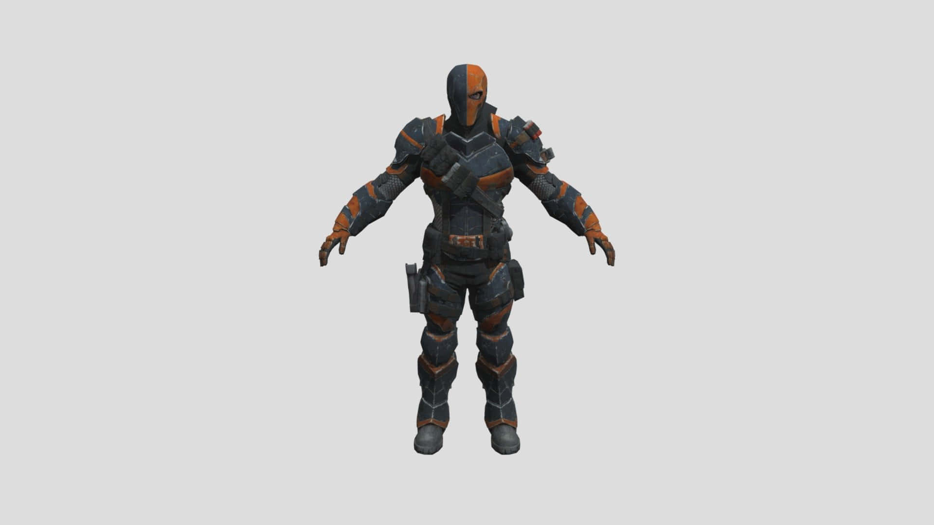 The deadliest assassin in all of DC Comics, Deathstroke