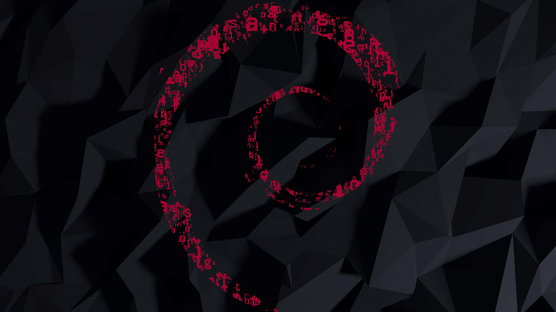 Debian Logo Abstract Artwork Wallpaper