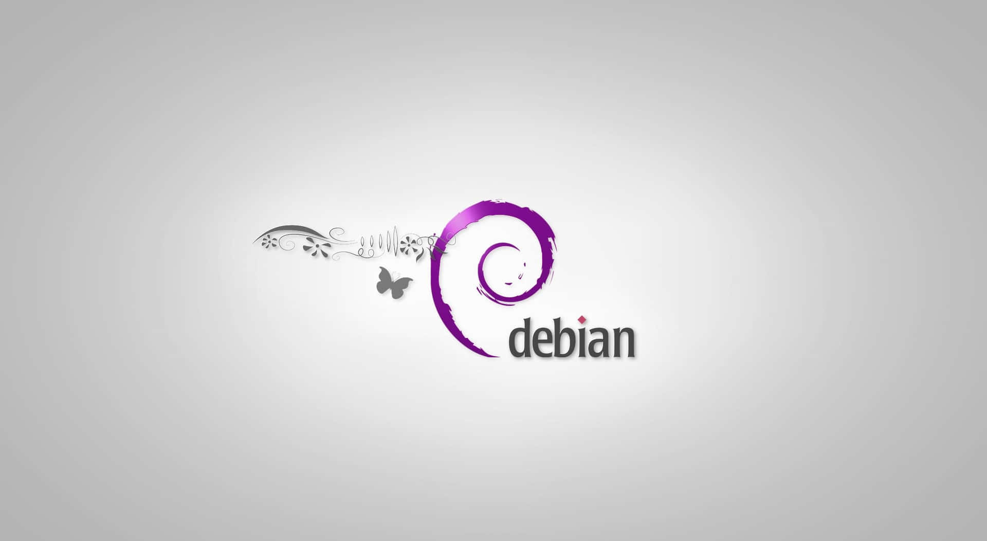Debian Logo Artistic Design Wallpaper