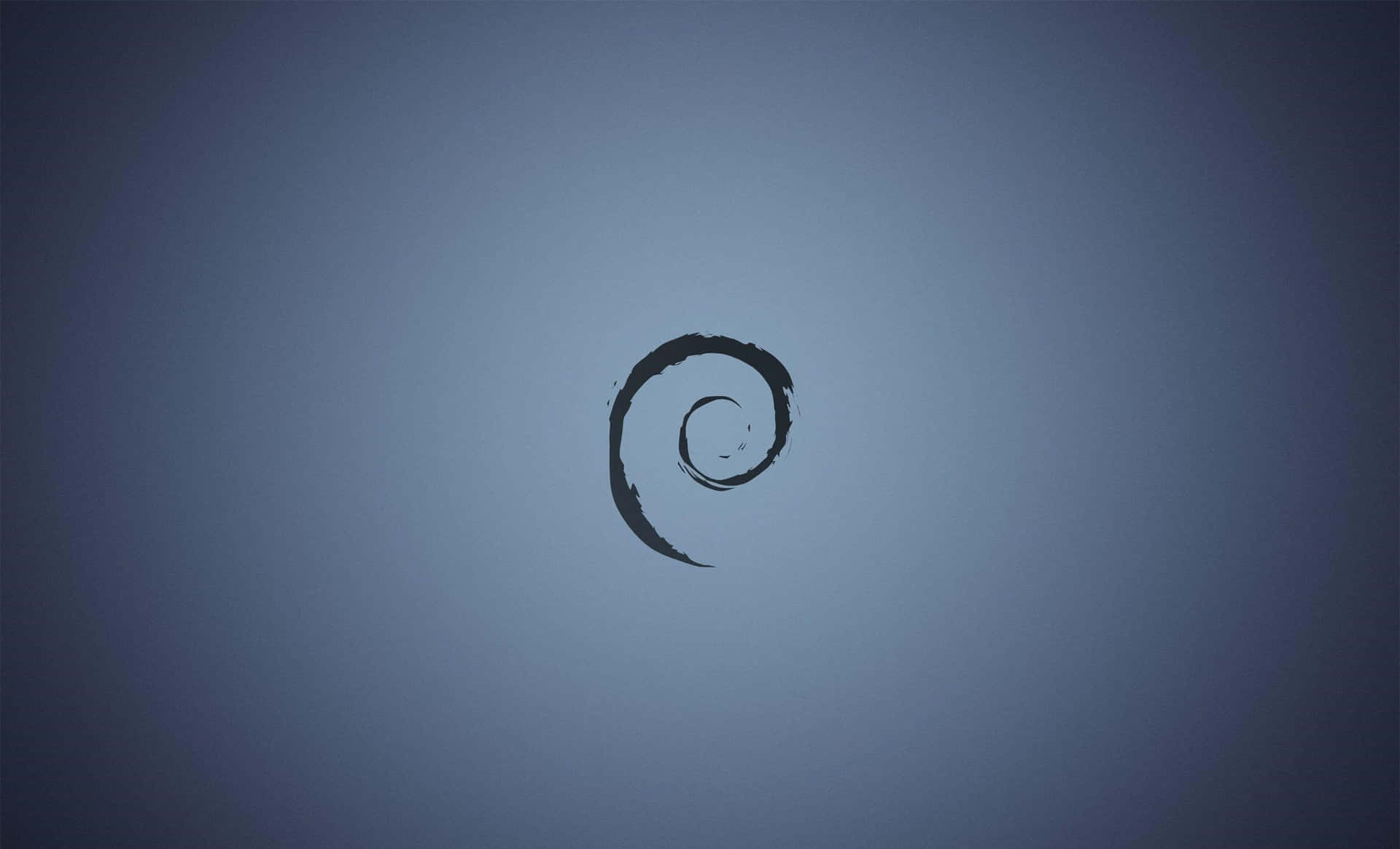 Debian Logo Swirl Background Wallpaper