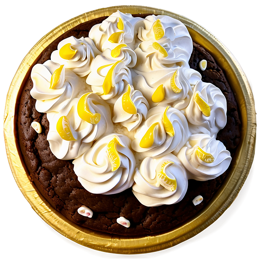 Decadent Brownie Pie Png 05232024 PNG