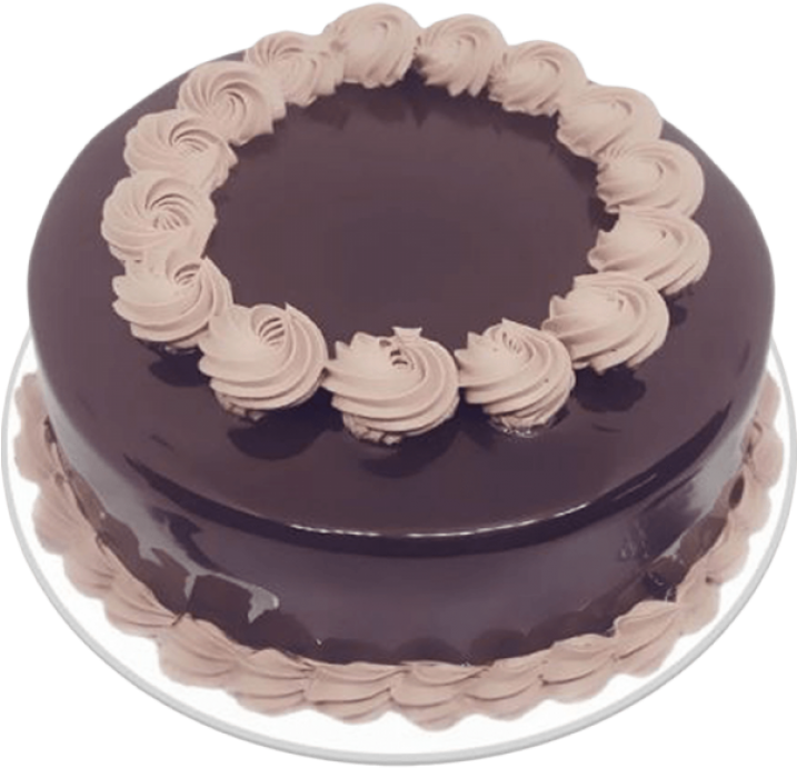 Decadent Chocolate Cakewith Ganache Frosting PNG