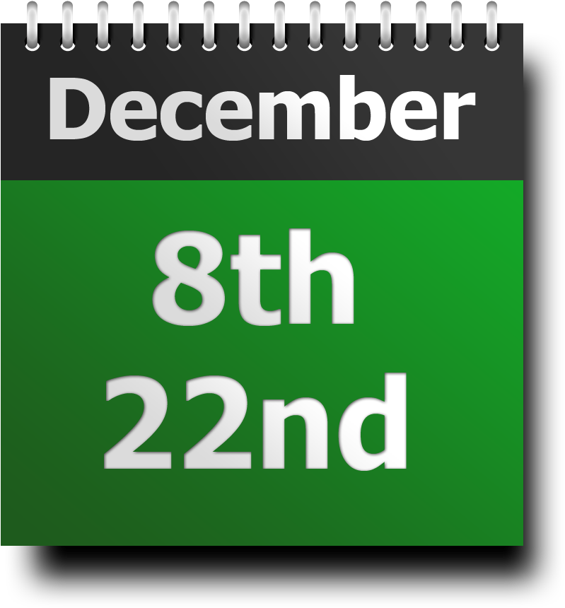 December Calendar Icon Transparent 2025 Ibby Randee