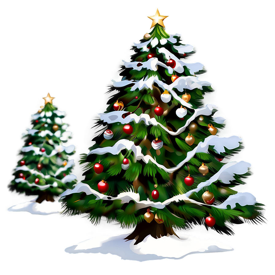 Download December Christmas Tree Png 96 | Wallpapers.com