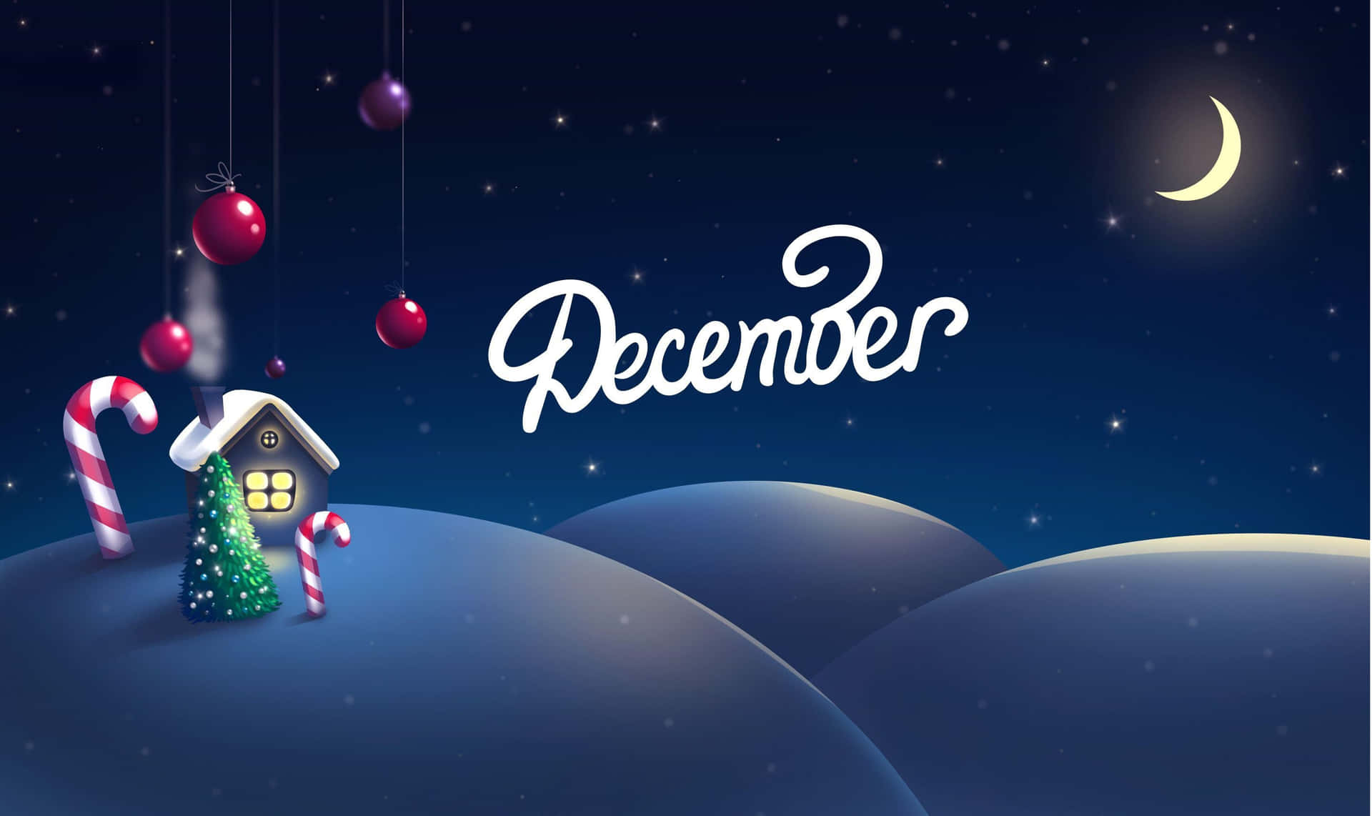 December Holiday Desktop Background Wallpaper